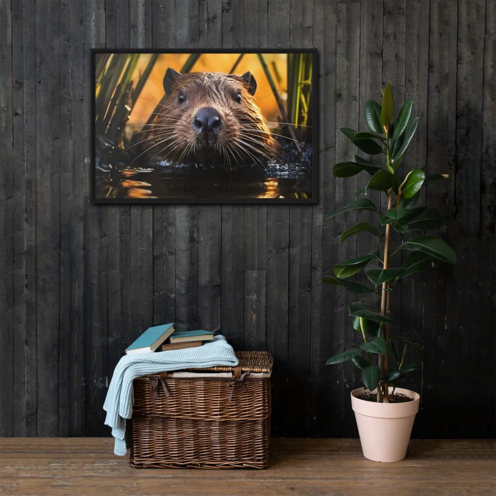 Beaver Serenity: A Natural Portrait