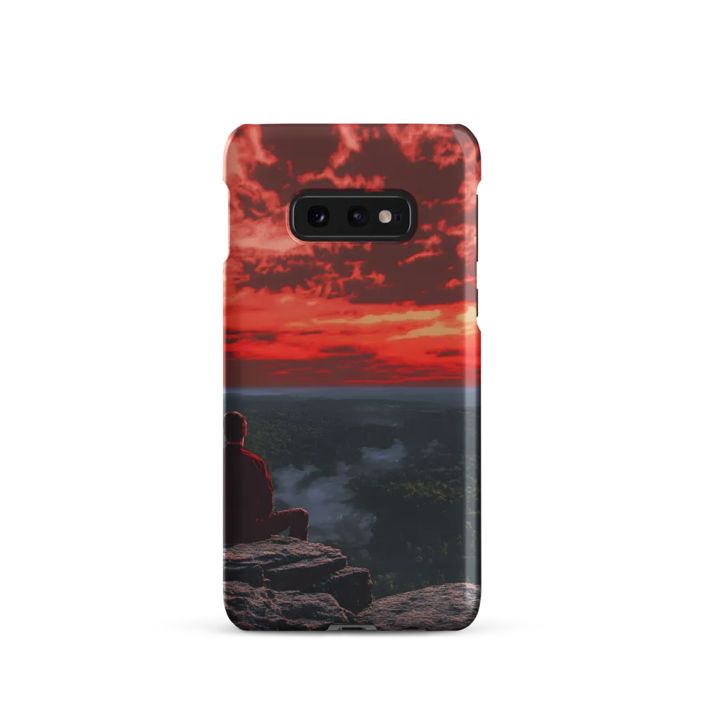 Reflections at Dusk | Phone Case |  S10e | Snap Case | Matte