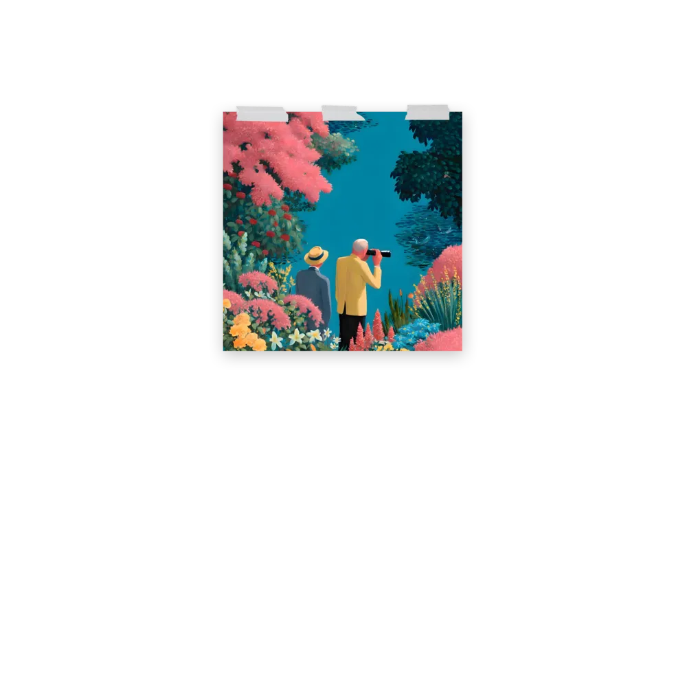 Pondside Observation 
 Poster | 18″x 18″