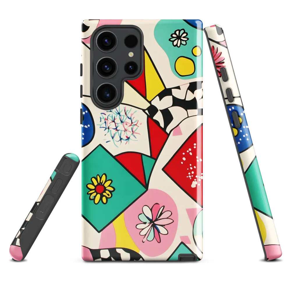 Joyful Geometry: A Playful Dance of Shapes and Colors