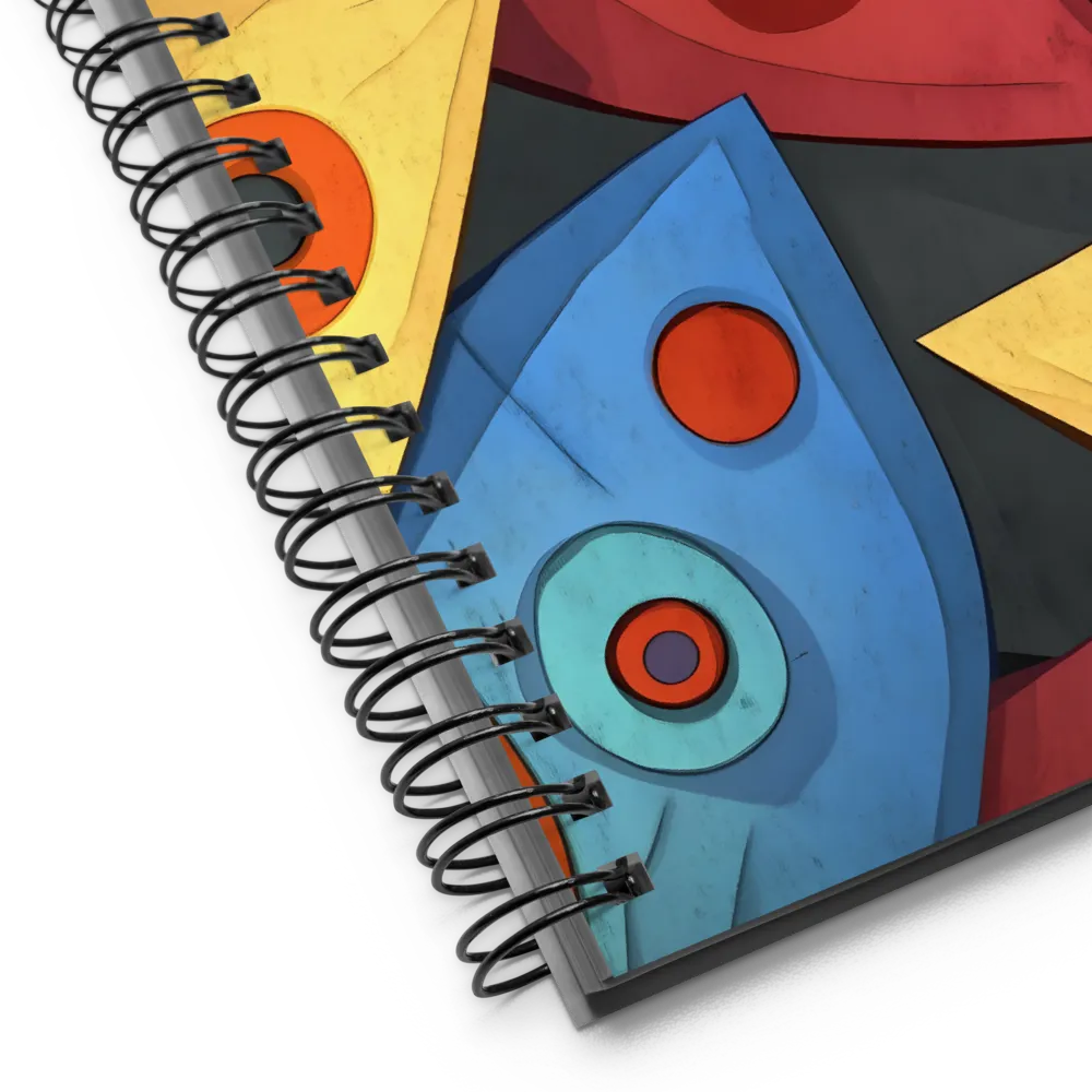 Whimsical Eyes | Spiral Notebook