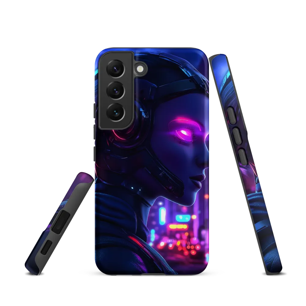 Neon Dreams: A Cyborg's Mystique