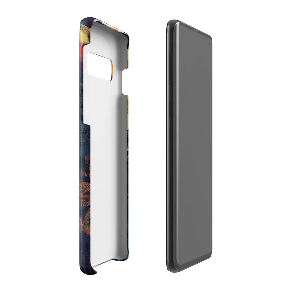 Whispers of Nature: A Modern Profile | Phone Case |  S10 Plus | Snap Case | Glossy