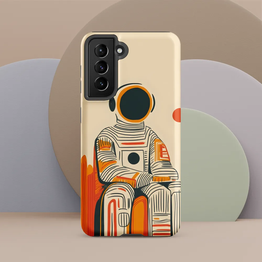 Contemplation of the Stars | Phone Case |  S21 | Tough Case | Matte