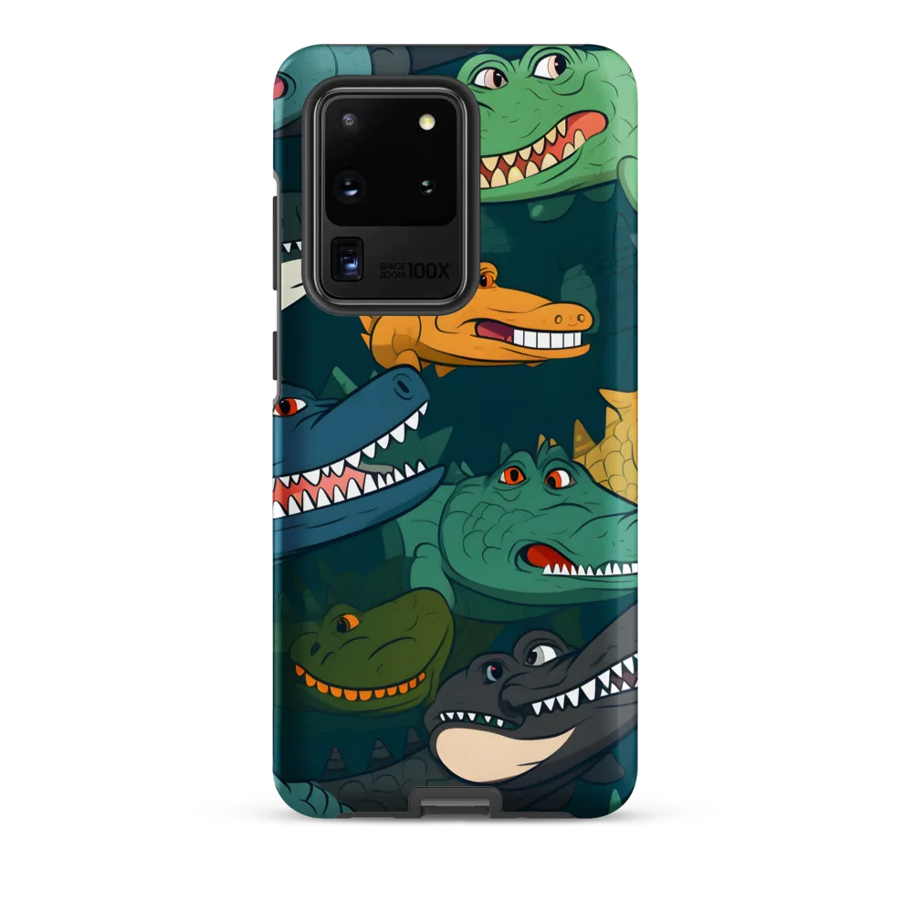 Cheerful Crocodilian Parade