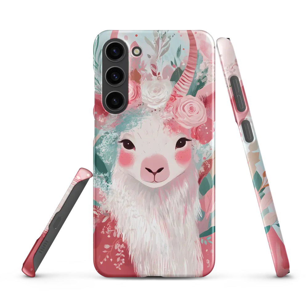 Spring Whimsy: The Floral Goat