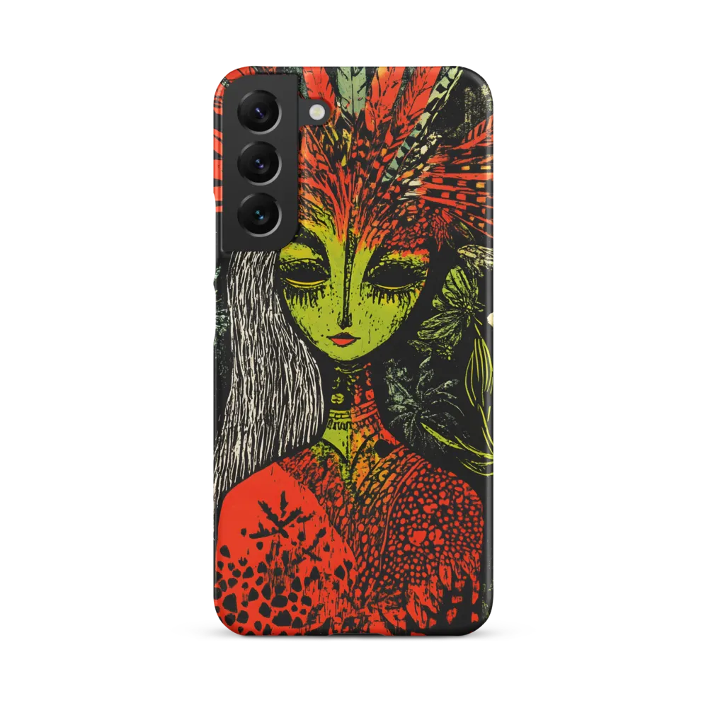 Mystical Flora: A Surreal Portrait
