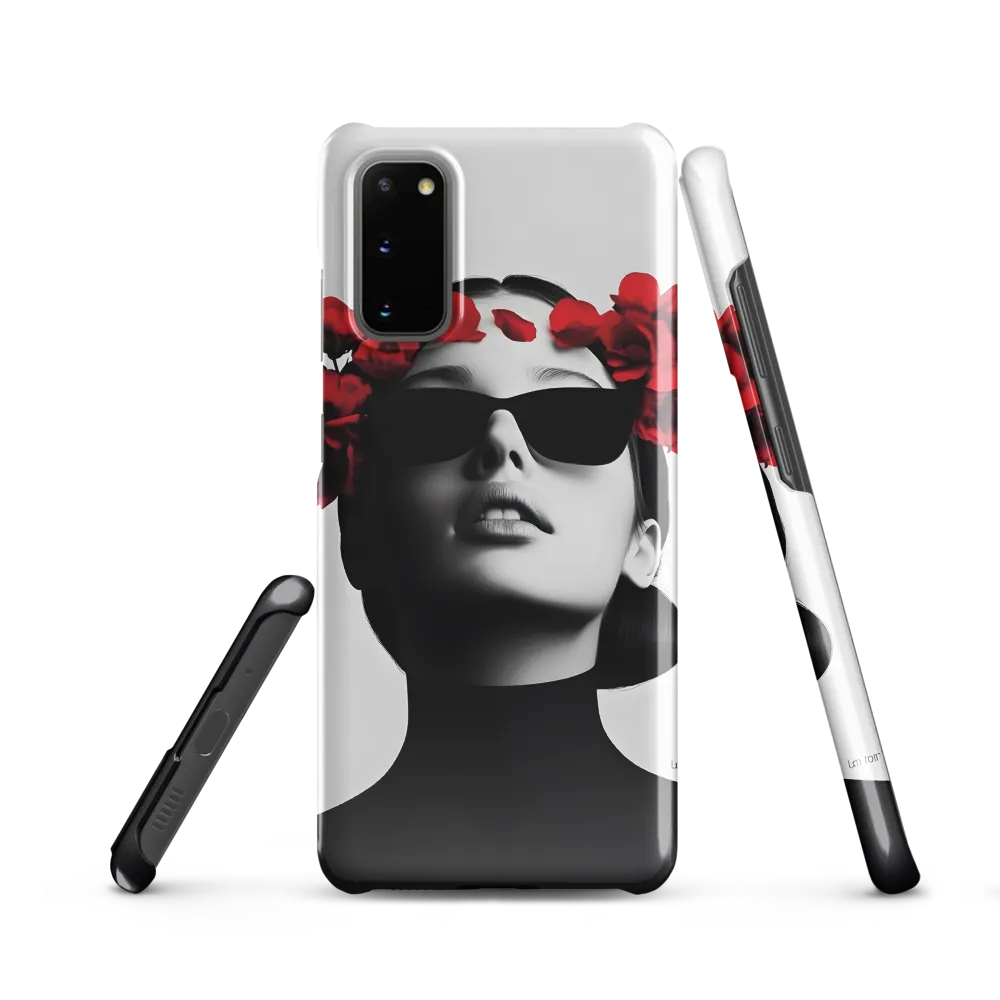 Blooming Elegance | Phone Case |  S20 | Snap Case | Glossy