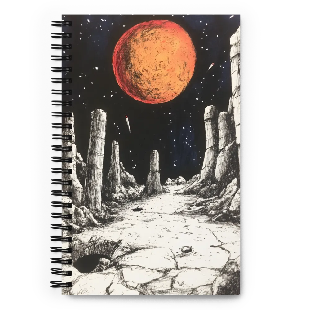 Celestial Desolation | Spiral Notebook