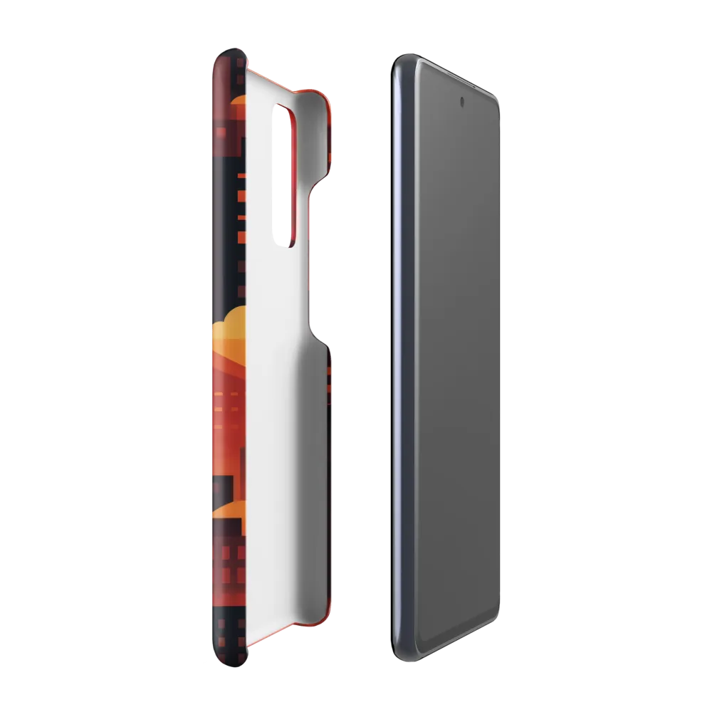 Radiance of the Urban Horizon | Phone Case |  S20 FE | Snap Case | Glossy