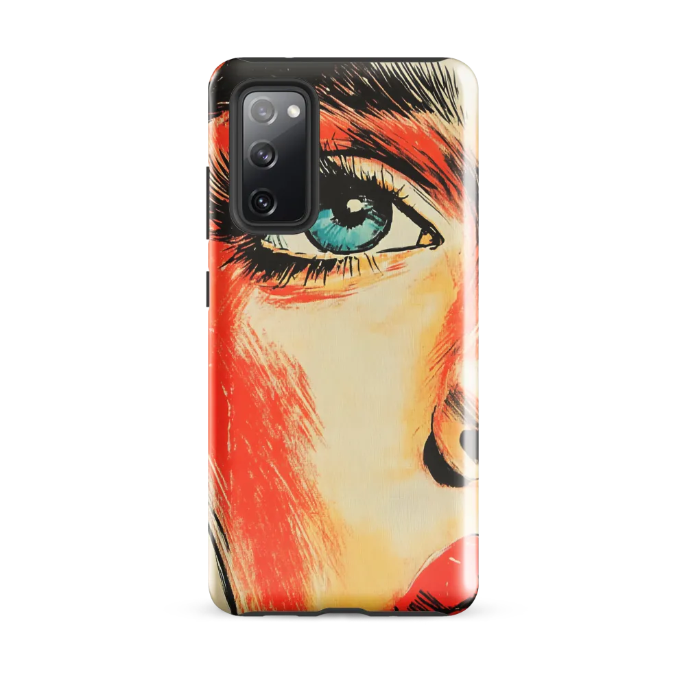 Intense Gaze: A Pop Art Portrait
