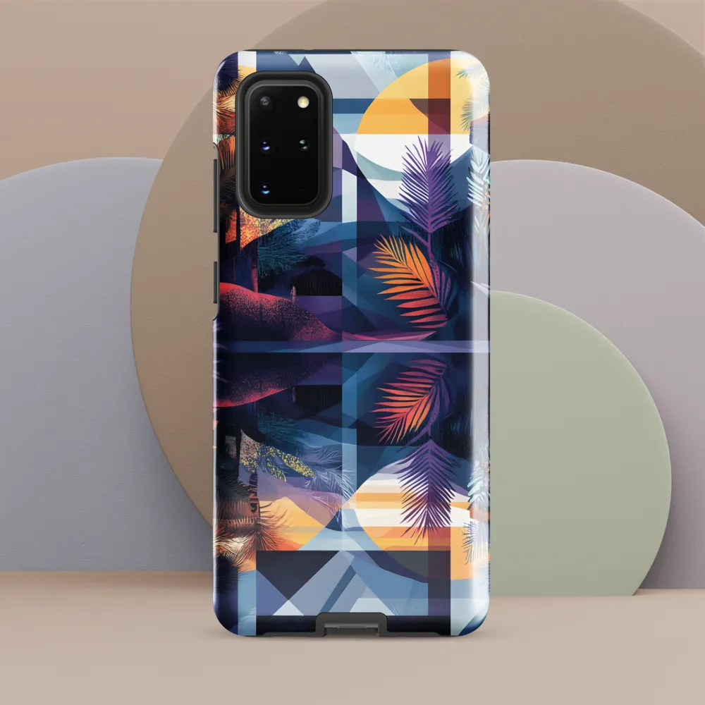Tropical Serenity: A Modern Landscape