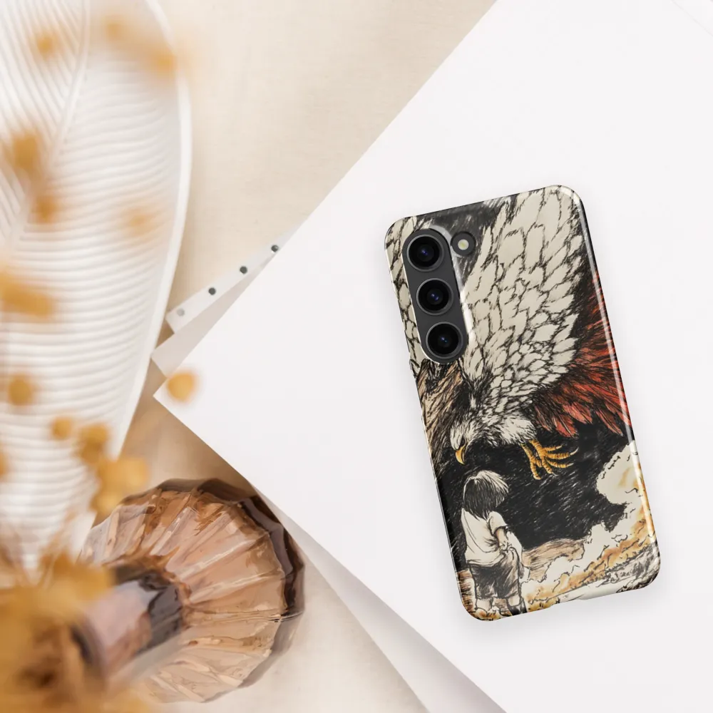 Awakening of the Guardian | Phone Case |  S23 | Snap Case | Glossy
