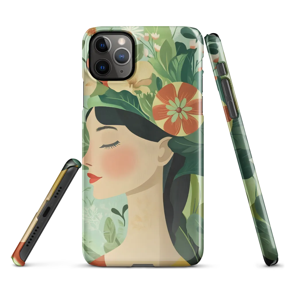 Serenity in Bloom | Phone Case |  11 Pro Max | Snap Case | Glossy