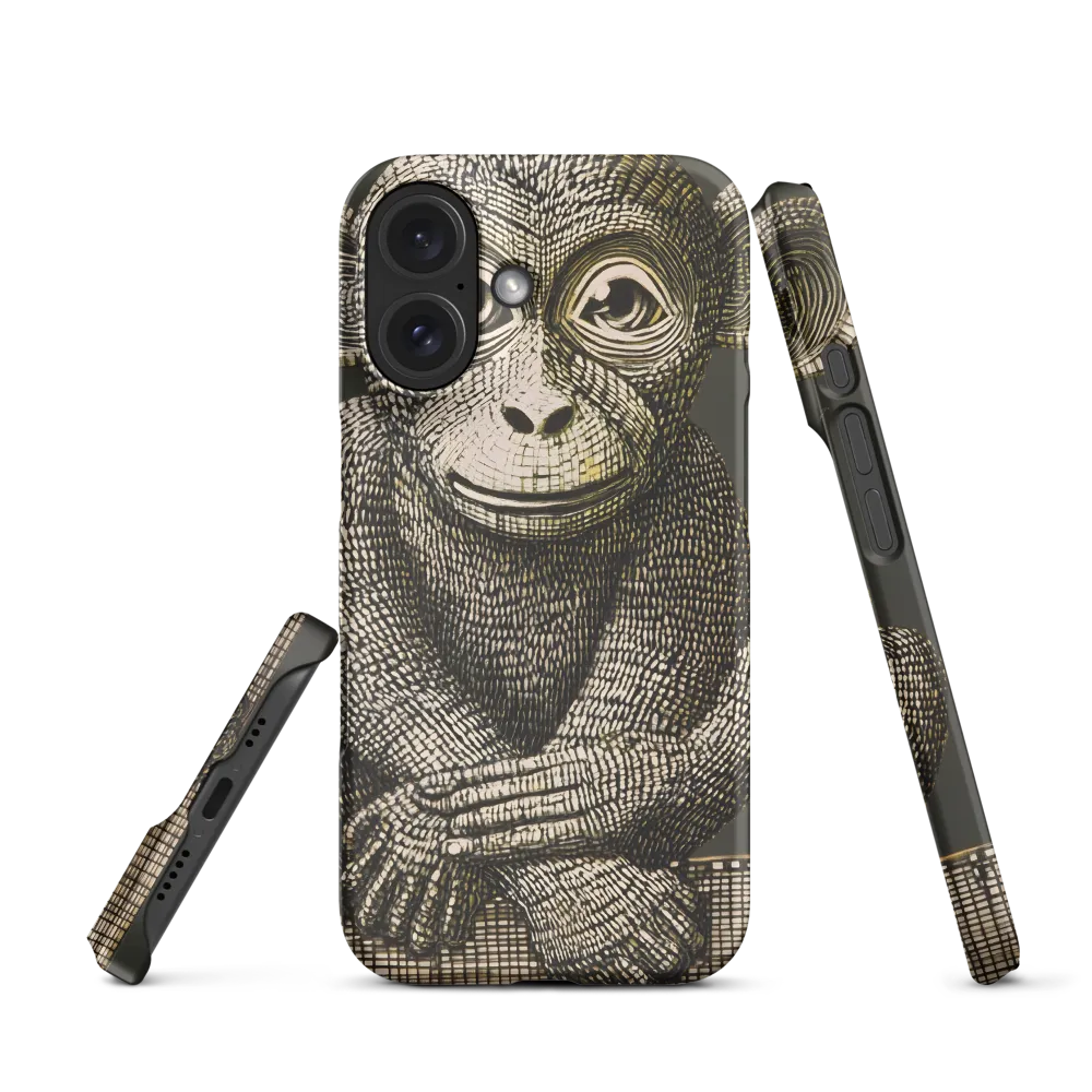 Intricate Primate Portrait