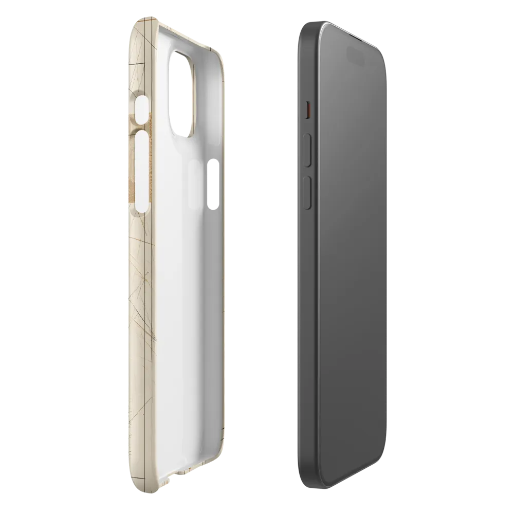 Elegance in Lines | Phone Case |  15 Plus | Snap Case | Glossy