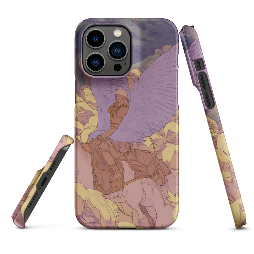 The Winged Guardian | Phone Case |  14 Pro Max | Snap Case | Matte