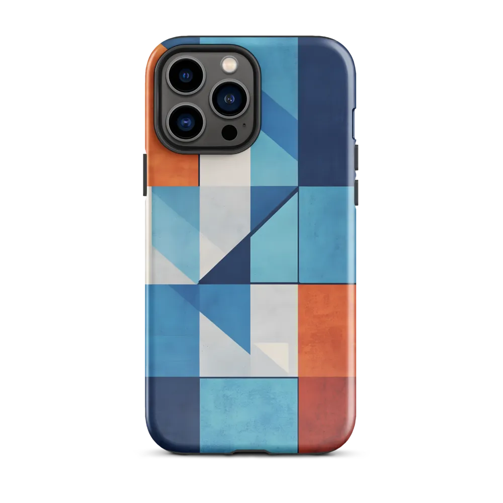 Geometric Harmony in Color | Phone Case |  13 Pro Max | Tough Case | Glossy