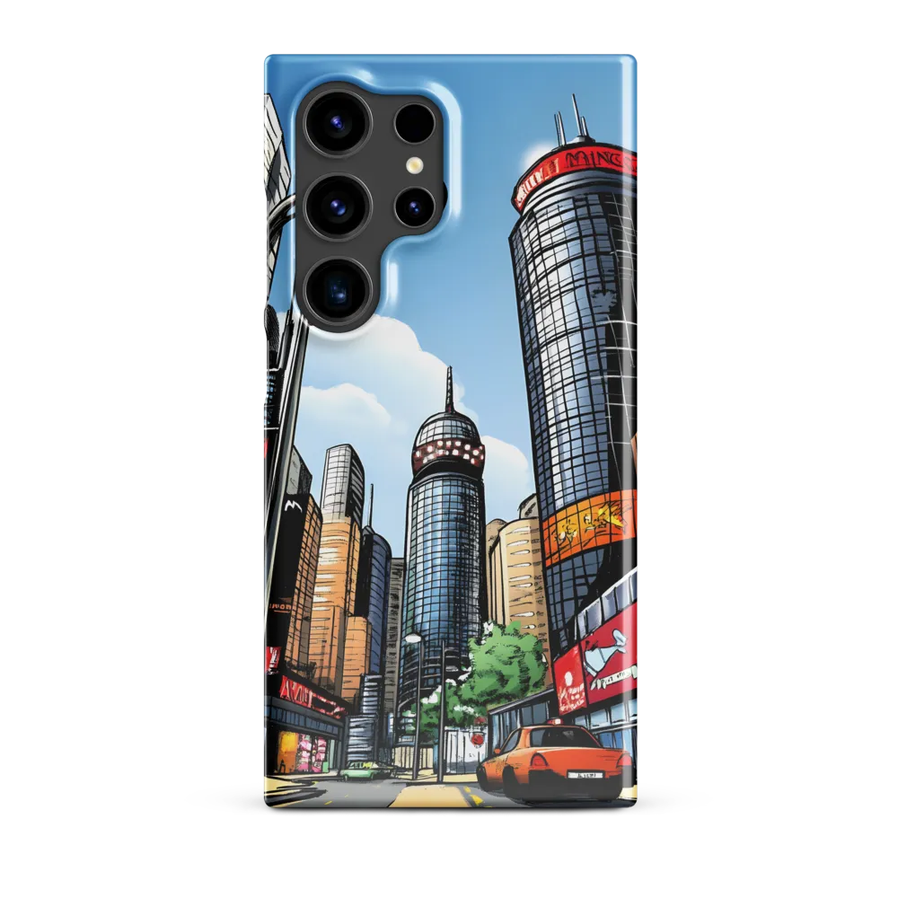Urban Pulse: A Comic Cityscape