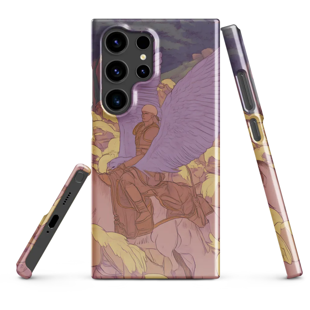 The Winged Guardian | Phone Case |  S24 Ultra | Snap Case | Glossy