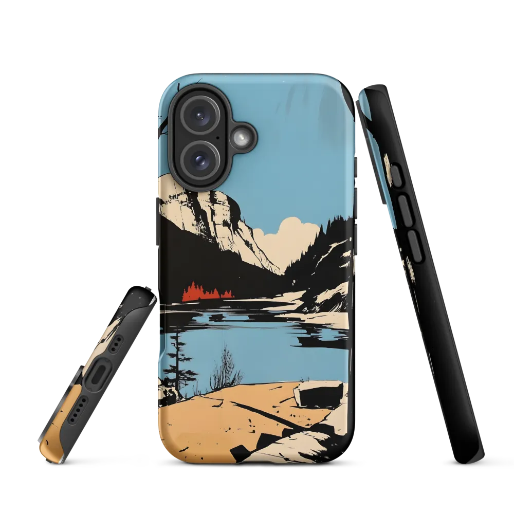 Reflection in Tranquil Waters | Phone Case |  16 | Tough Case | Matte