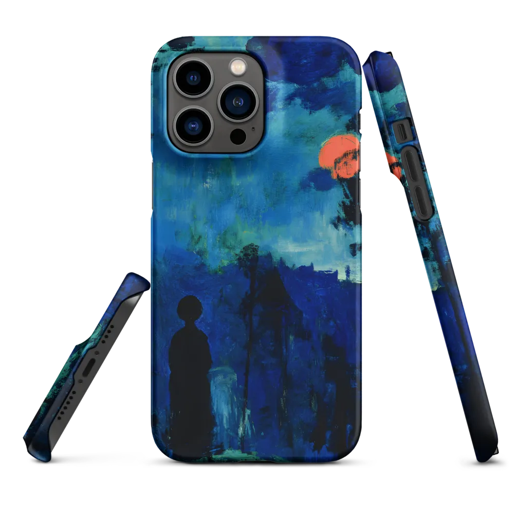 Solitude in Blue | Phone Case |  14 Pro Max | Snap Case | Matte