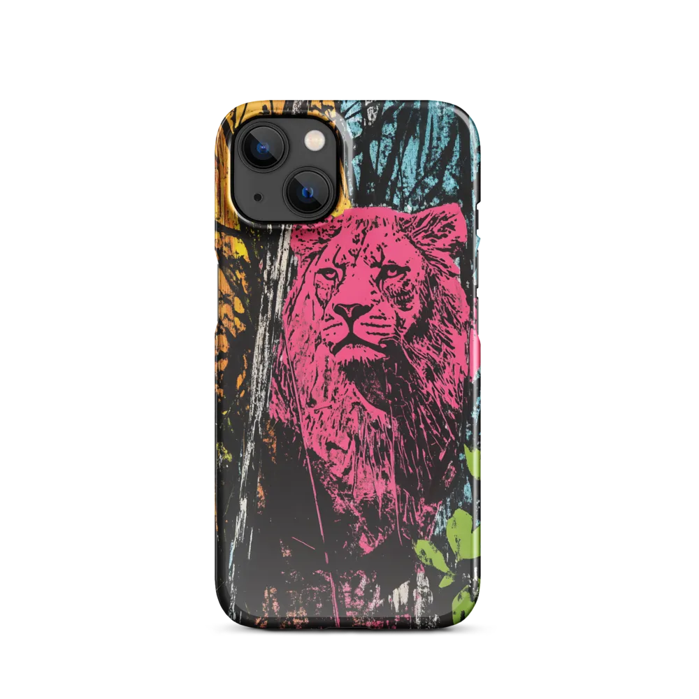 Fierce Vibrance: The Pink Lion