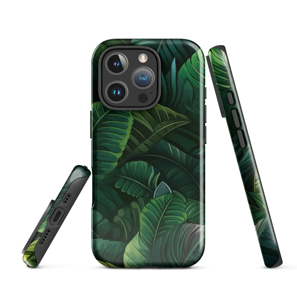 Lush Canopy: A Tropical Foliage Study