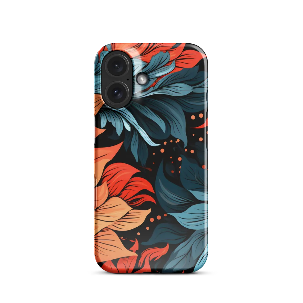 Floral Symphony in Color | Phone Case |  16 | Snap Case | Glossy