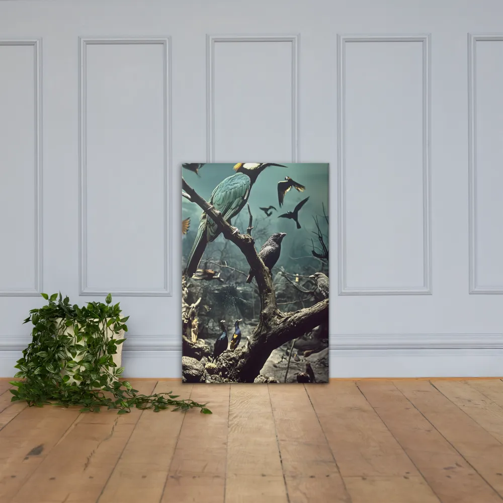 Whispers of the Avian Realm | Canvas | 24″×36″