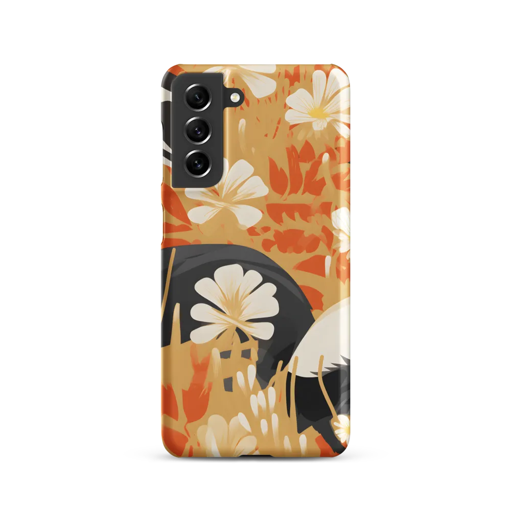 Whimsical Badgers in Bloom