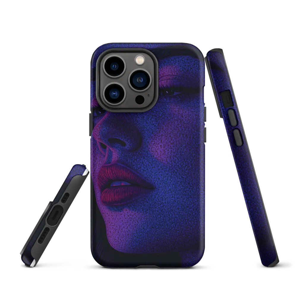 Stippled Neon Profile