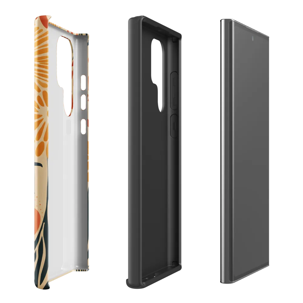 Serenity in Bloom | Phone Case |  S22 Ultra | Tough Case | Glossy