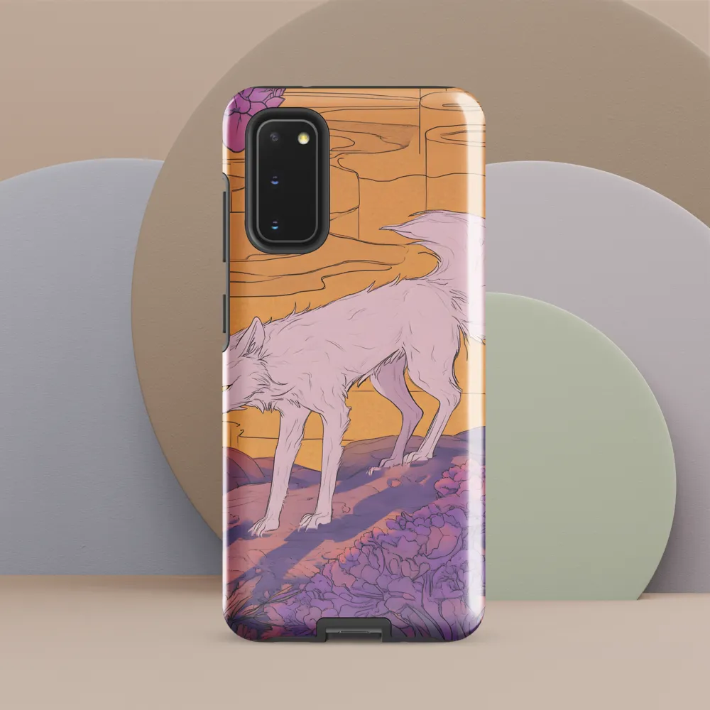 Whispers of the Violet Dawn | Phone Case |  S20 | Tough Case | Glossy