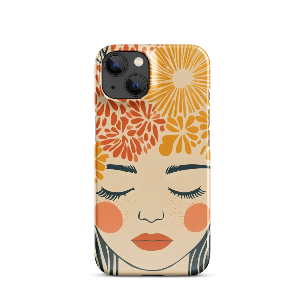 Serenity in Bloom | Phone Case |  14 | Snap Case | Glossy