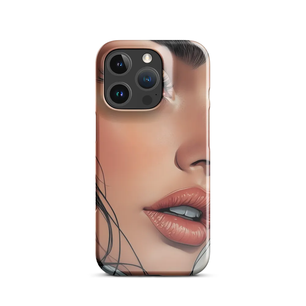 Iris & Skin — Close-Up Portrait