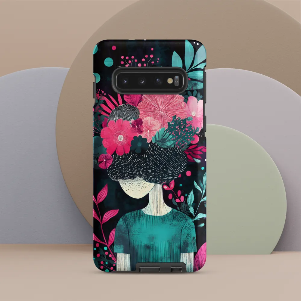 Floral Harmony: A Portrait of Serenity