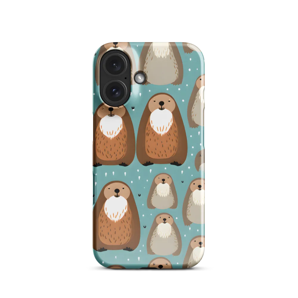 Whimsical Otter Pattern | Phone Case