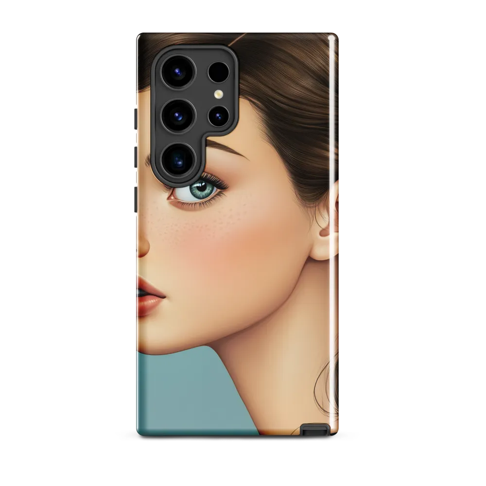 Captivating Gaze: A Modern Portrait