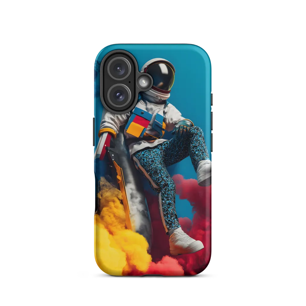 Lift Off: A Colorful Cosmic Journey | Phone Case