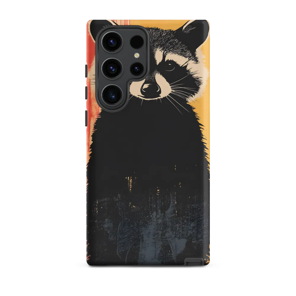Whimsical Raccoon Portrait