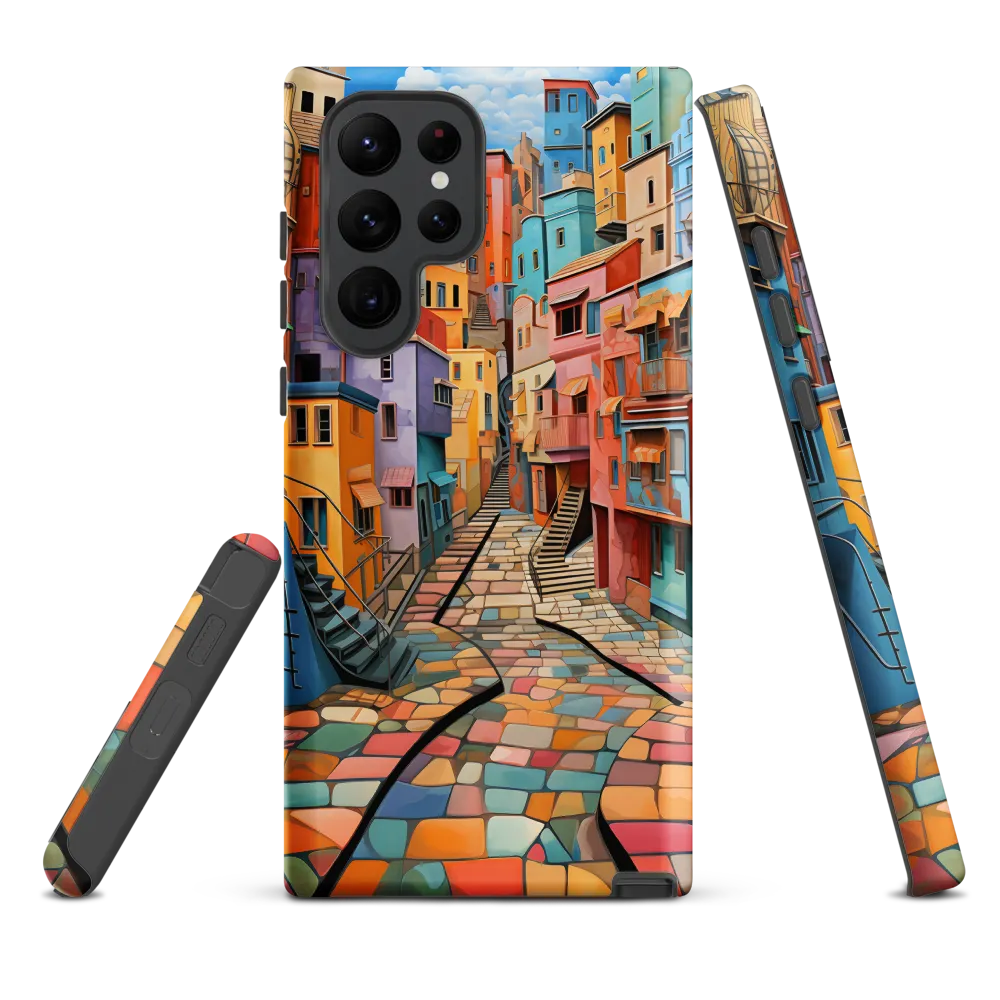 Vibrant Cityscape: A Kaleidoscope of Colors