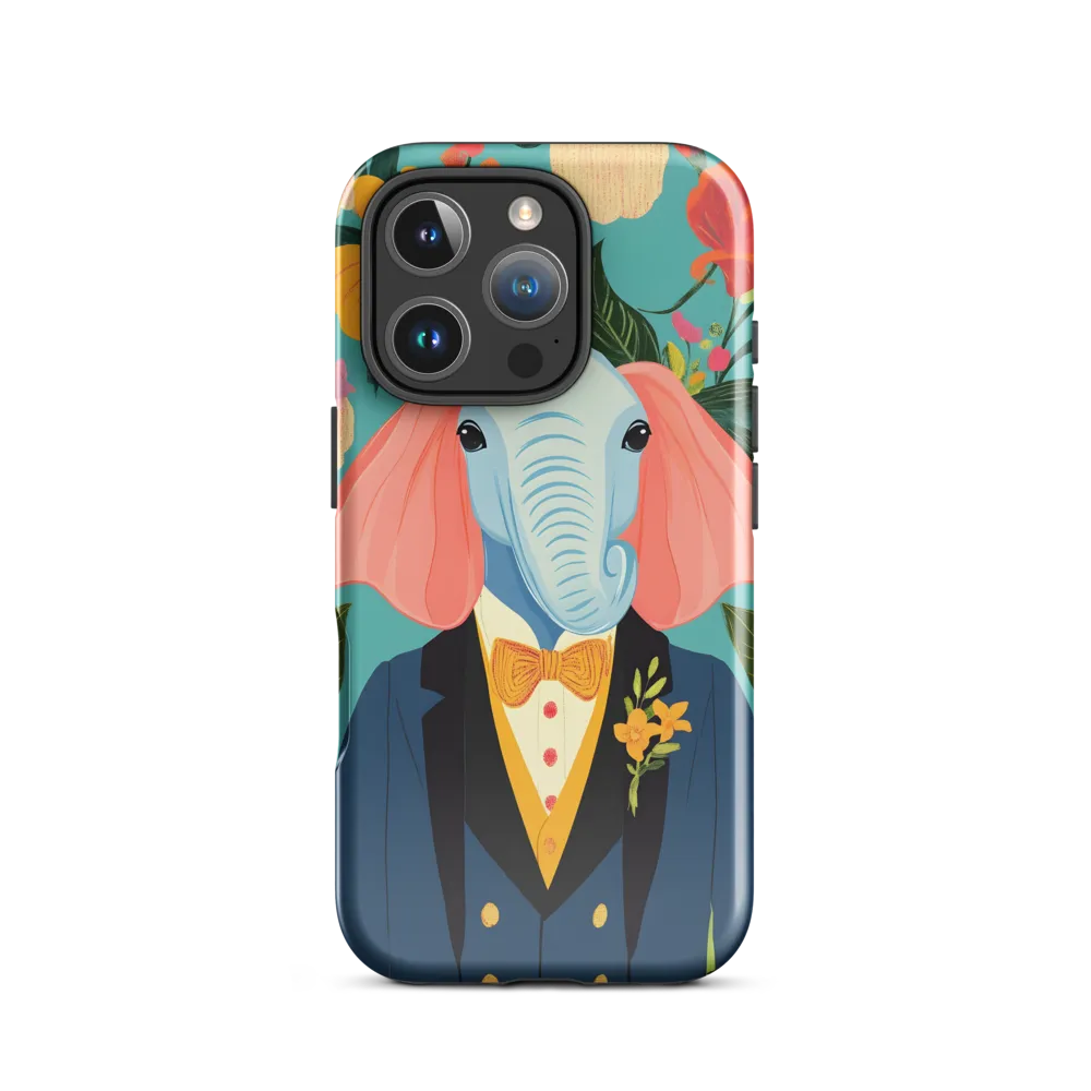 Elegance in Bloom | Phone Case |  16 Pro | Tough Case | Glossy