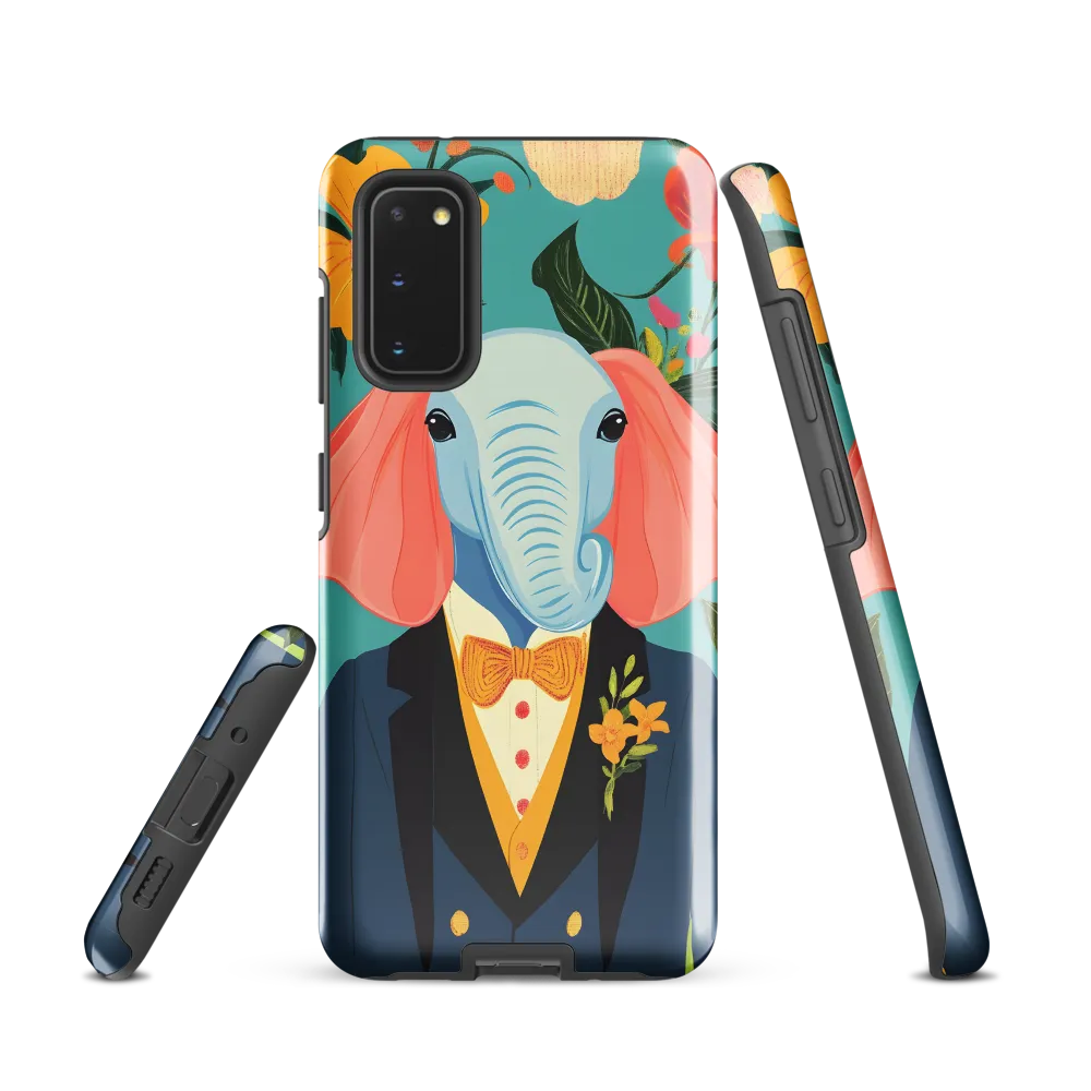 Elegance in Bloom | Phone Case |  S20 | Tough Case | Glossy