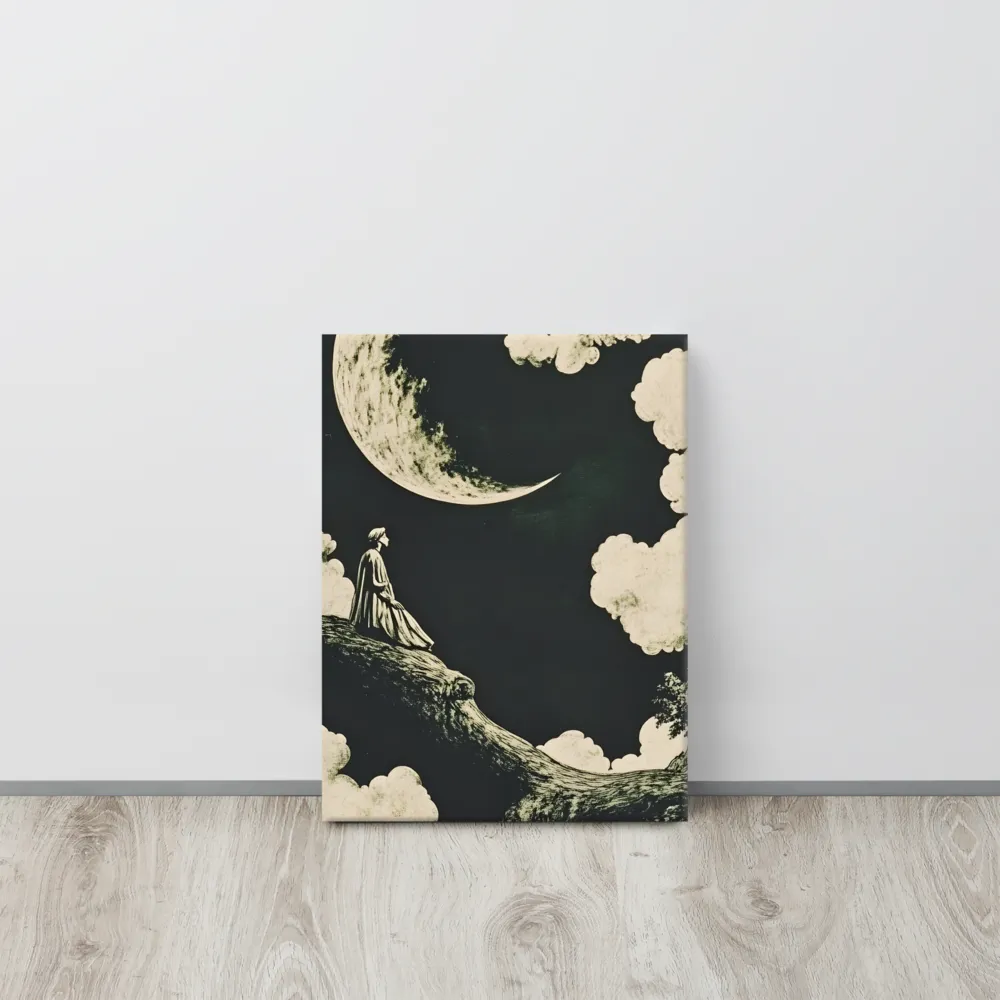 Whispers of the Moon | Canvas | 12″×16″
