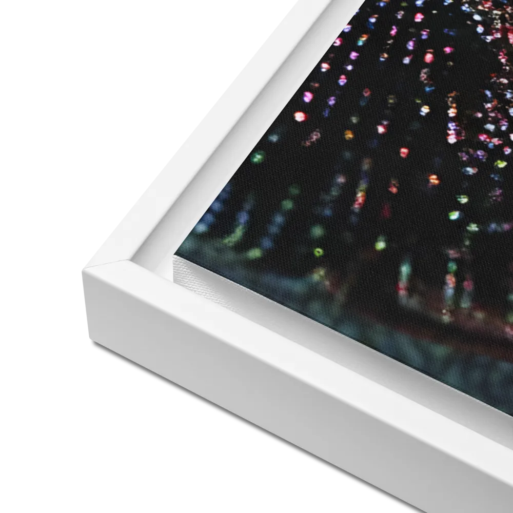 Fractured Identity | Canvas with White Frame | 24″×36″