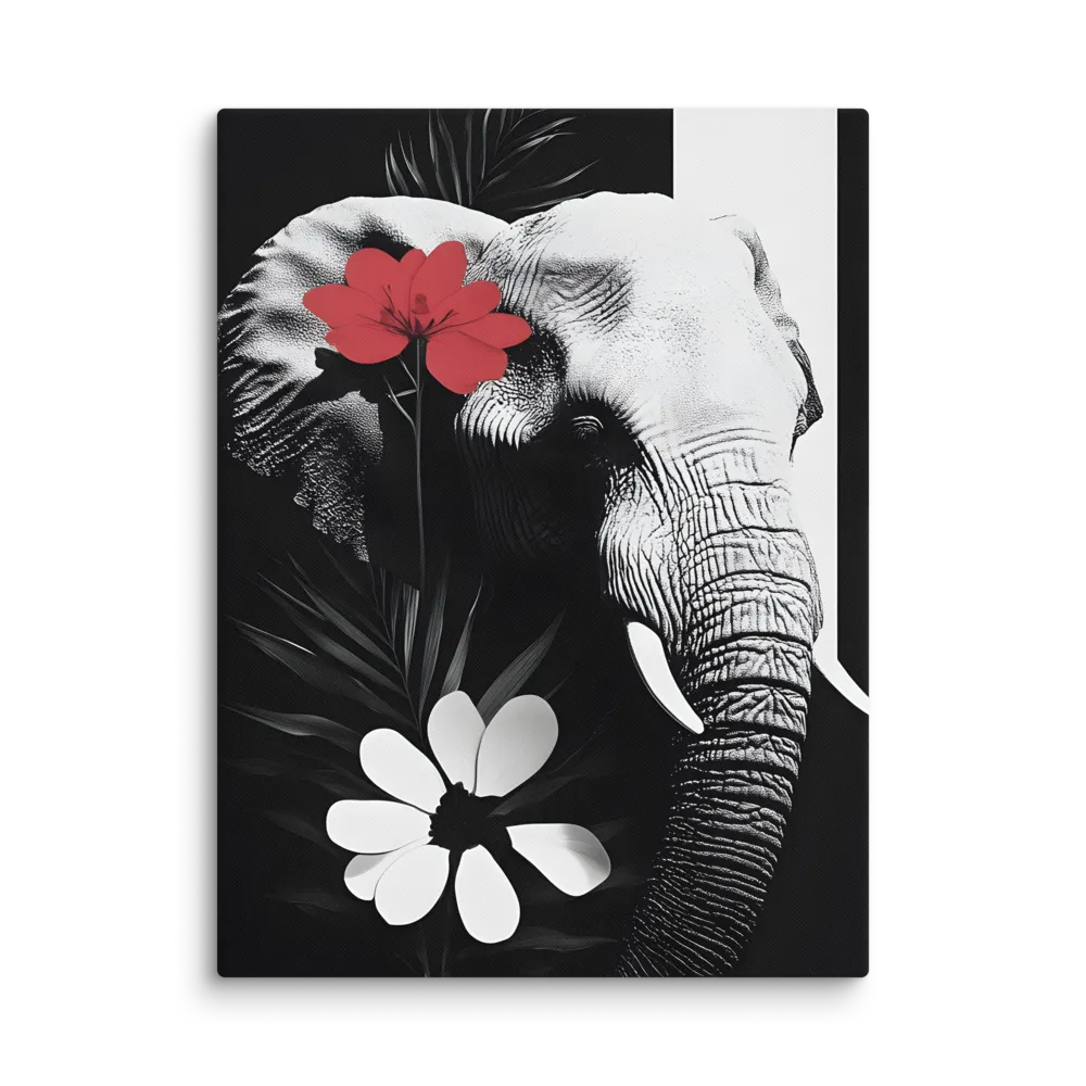 Elephant Harmony | Canvas | 18″×24″