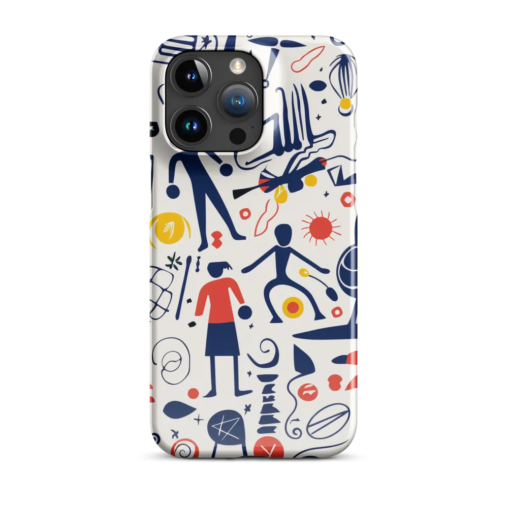 Dynamic Patterns of Play | Phone Case |  15 Pro Max | Snap Case | Glossy