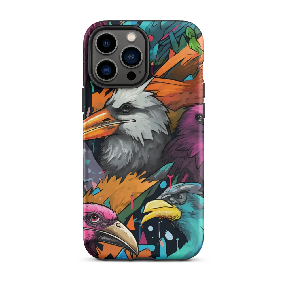 Avian Vortex: A Celebration of Color and Form