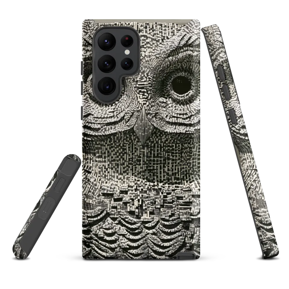 Intricate Owl of Textures